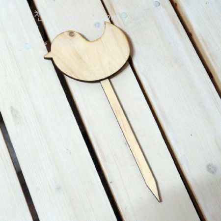 화분꽂이 네임픽 병아리 1