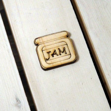 버닝아트 장식물 잼통 W40mmXH38mm 1