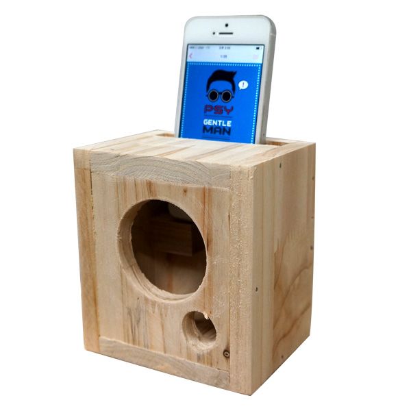 핸드폰 스피커 박스 거치대 1인용 1