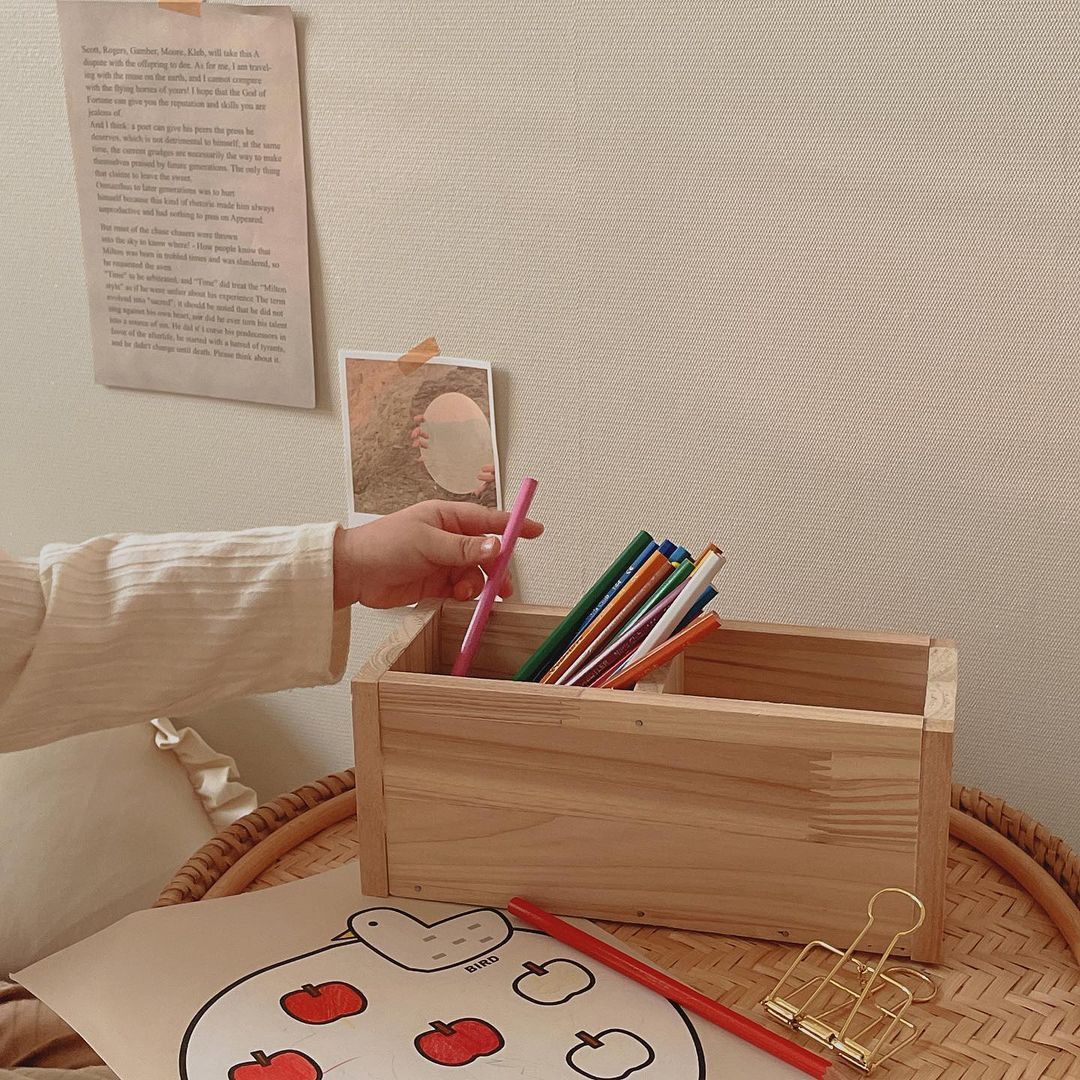 연필꽂이 2단 10인용 1