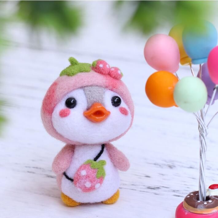딸기우유 펭귄 D05 1