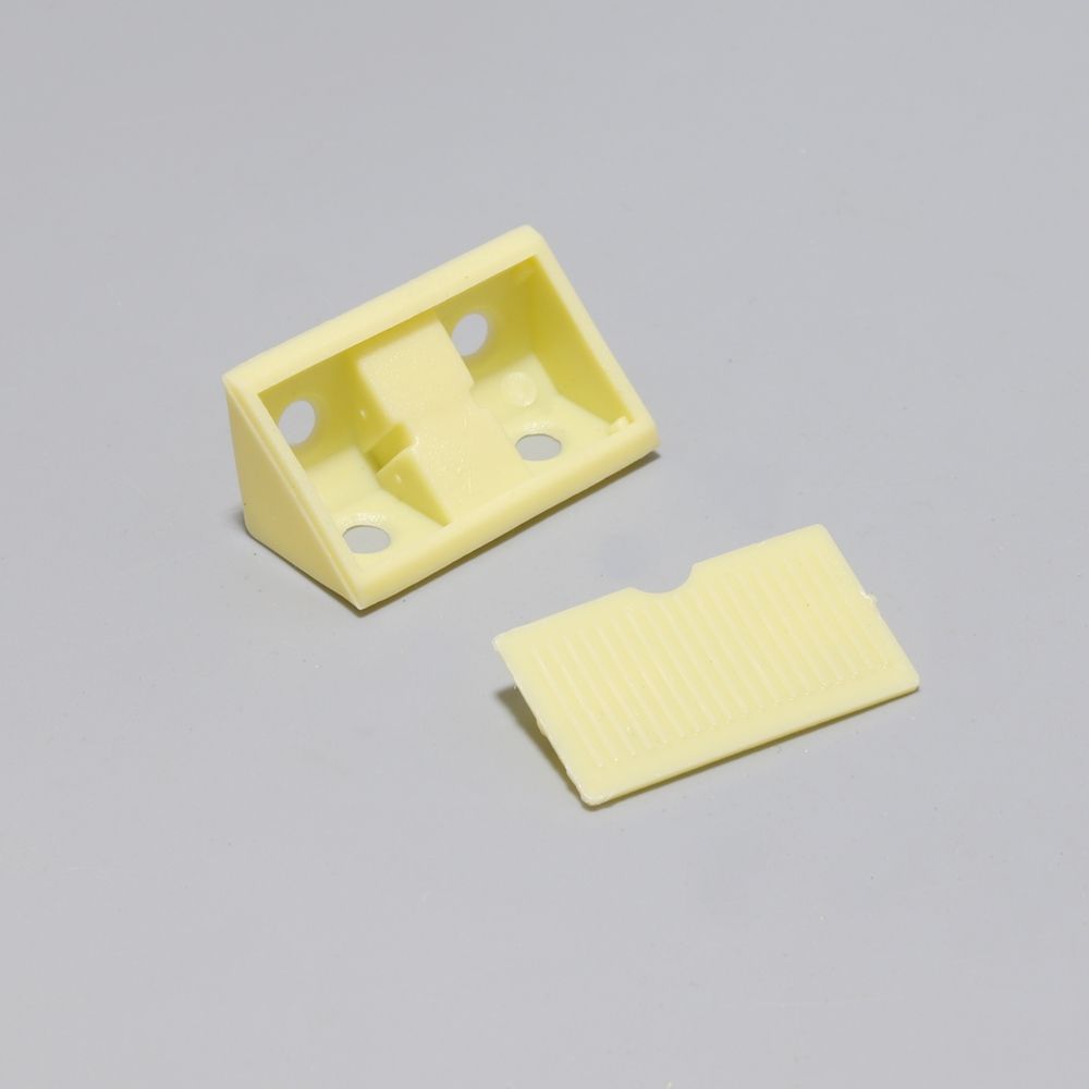 플라스틱 코너 꺽쇠 (아이보리) 1