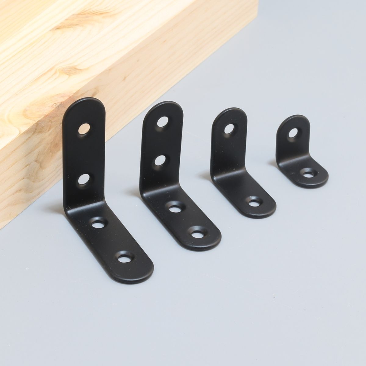 스텐 블랙 코너 꺽쇠 20x20mm 1