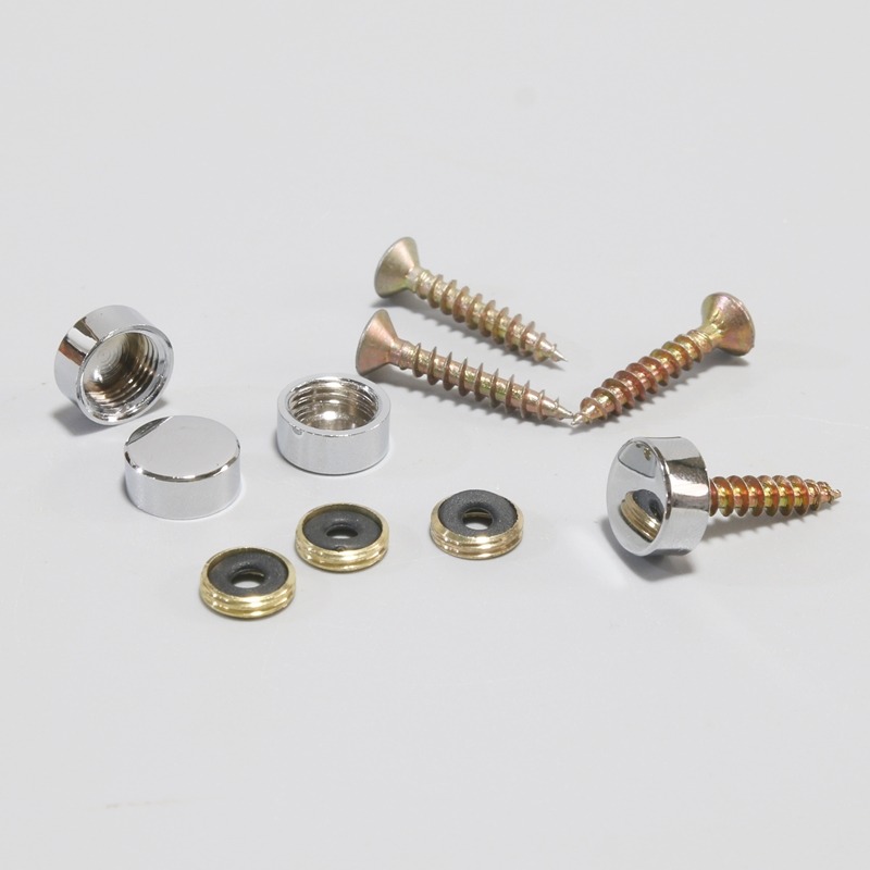 유리 고정용 12mm 캡커퍼 피스 4p