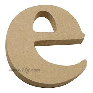 포크아트 (110x110mm) 알파벳 이니셜(initial) 영문 소문자  e 2