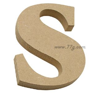 포크아트 (110x110mm) 알파벳 이니셜(initial) 영문 소문자  s 2