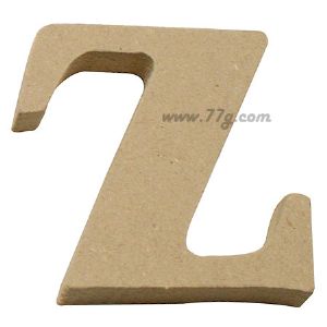 포크아트 (110x110mm) 알파벳 이니셜(initial) 영문 소문자  z 2