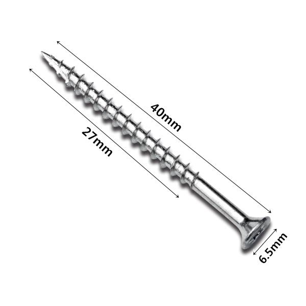 하비스피스 SUS410 전문가용 하드우드 나사못 #3.4X40mm(10개) 2