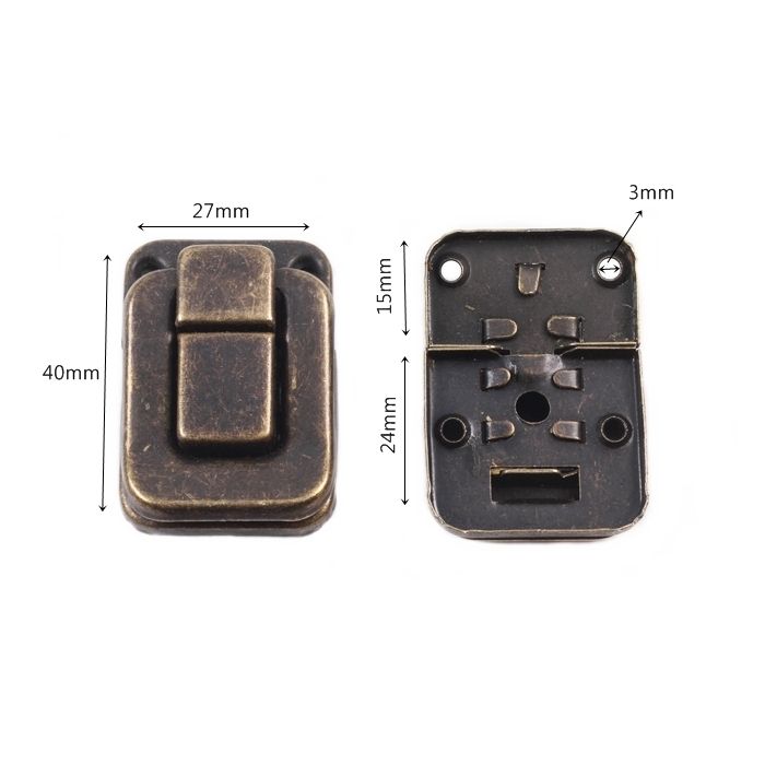 청동색 건빵 고리 (소)   4