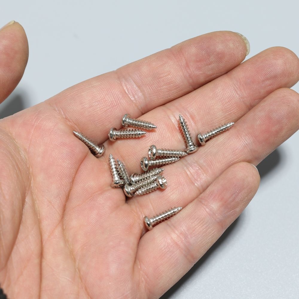 실버 둥근머리 피스 4x12mm (20개) 3