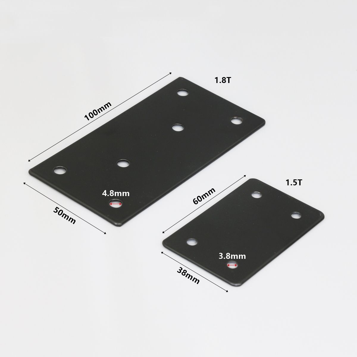 블랙평철(100x50mm)  1.8T 2