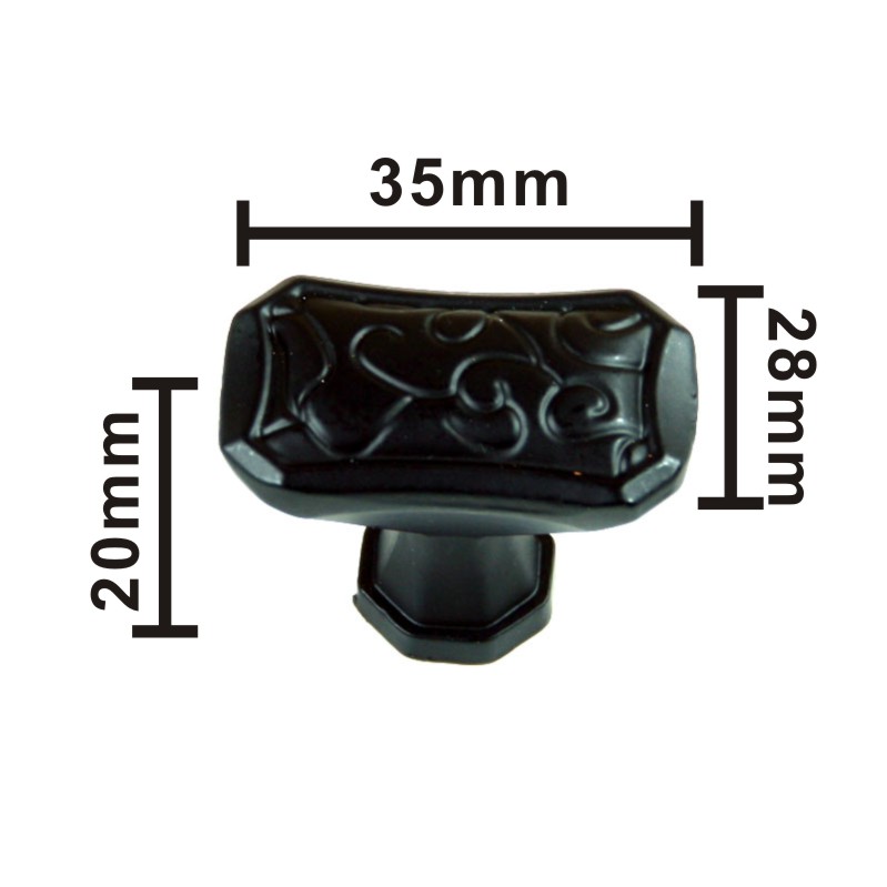 (NO,8818)라네즈 손잡이 블랙1구 2