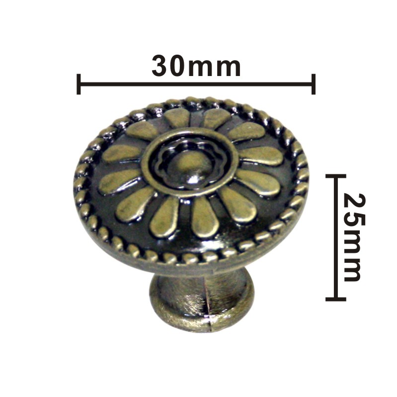 (NO,8819_3)로얄 엔틱 손잡이1구(대) 2