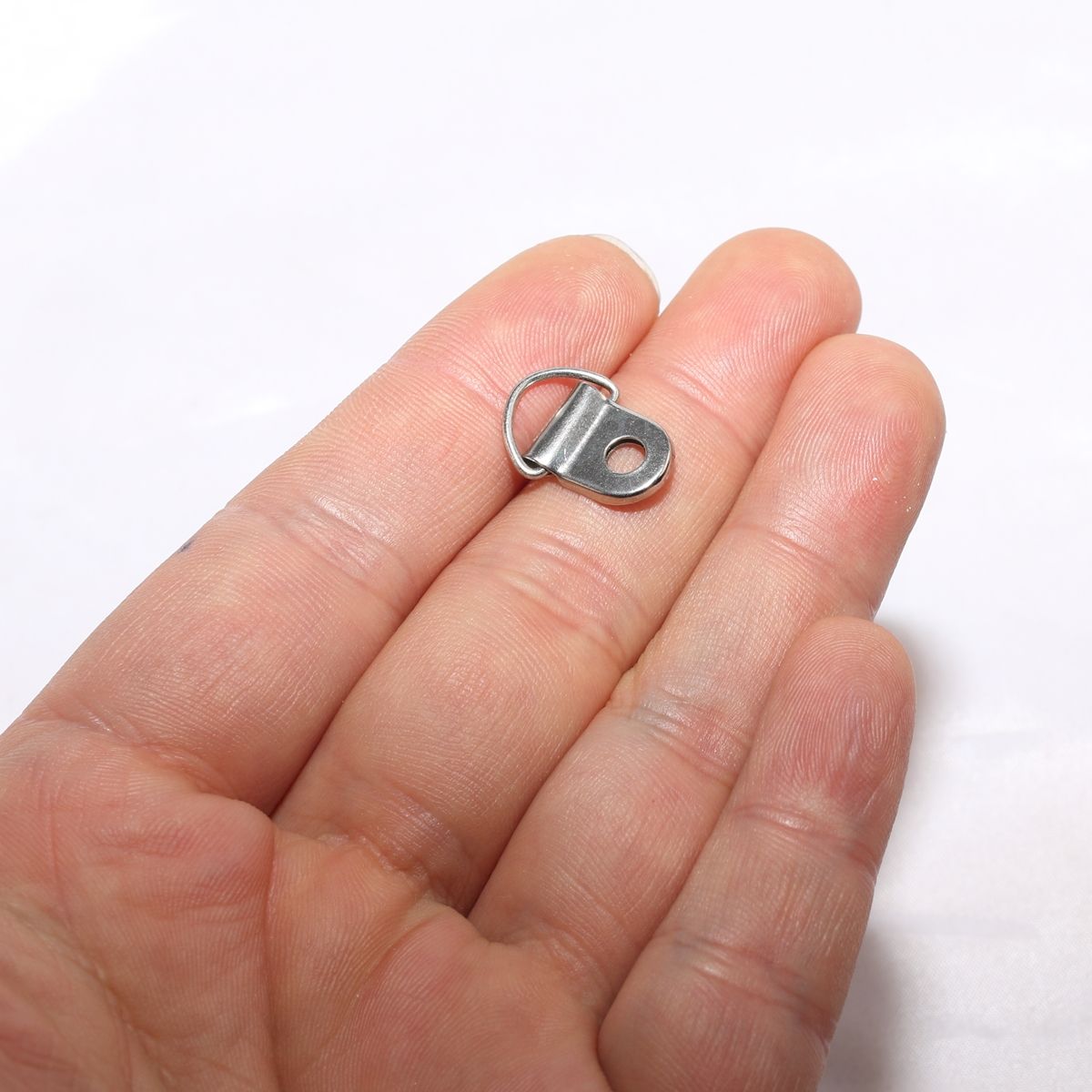 미니 은색 액자고리 12X22mm 3