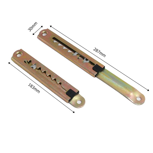 자유 높이 조절용 가구 도르륵 레일 7단(2개 셋트) 2