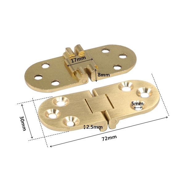 미싱경첩 순동 라운드 180도 경첩 2