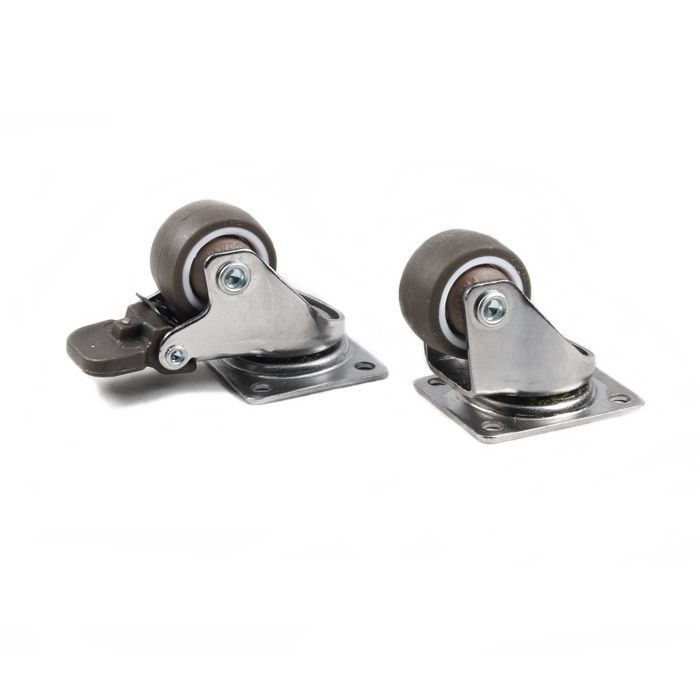 1인치 TPE 저소음 베아링 바퀴 3