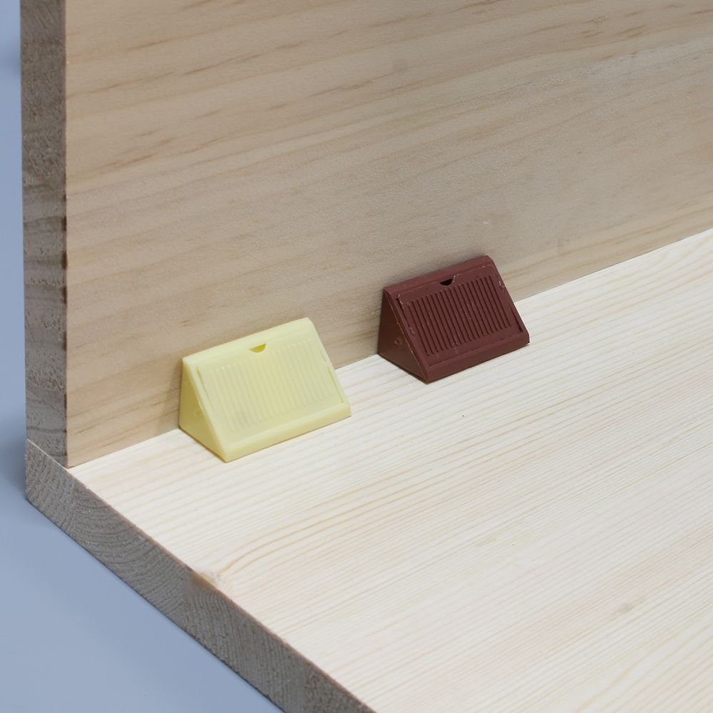 플라스틱 코너 꺽쇠 (아이보리) 4