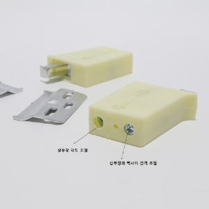 벽붙이 벽면 가구 고정부속 150kg용(2개 한셋트 + 브라켓 2개) 3
