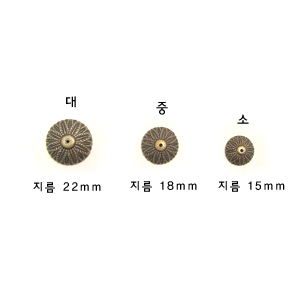 브론즈 야자수 장식 (대) 3