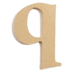 포크아트 (110x110mm) 알파벳 이니셜(initial) 영문 소문자  q 2