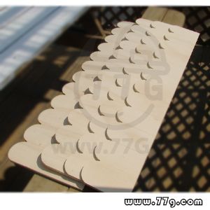 어닝 패널판(자작합판 12mm) 폭100mm패널 세로 130mm 3