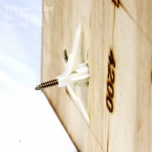 동공 앙카 UBR 4-12mm (화장실,텍스,얇은 철판용,피스 포함) 5