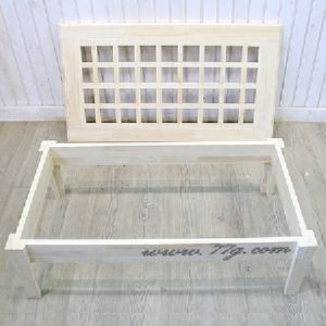 집성원목 전통 격자 문짝,상판(24mm,100mm폭) 3