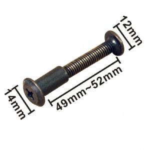 엔틱컬러 가구연결볼트너트 지름 6mm  연결가능폭 49-52mm 2