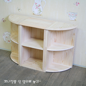 미첼 플러스 다용도수납장 원목 18mm 3