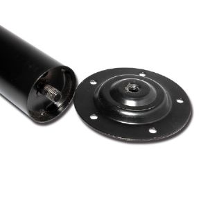 원통형 블랙 철재 테이블 가구 다리 (50mm) 3