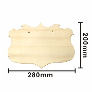 문패 나무재료 엔틱1 두께 (4.8mm) 2