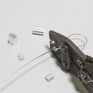 와이어 로프 페럴 압착체결 고정 부속 2.5mm 3