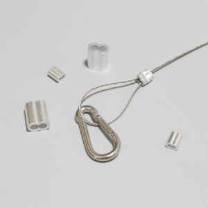 와이어 로프 페럴 압착체결 고정 부속 2.5mm 4