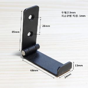 접이식 옷걸이 (블랙) 3
