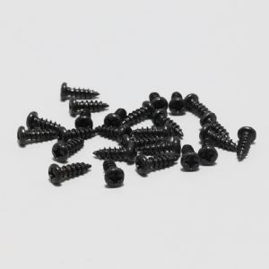 블랙 둥근머리 피스 4x16mm (20개) 3