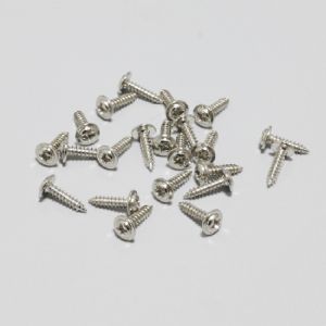 실버 와샤형 둥근머리피스 3x12mm(20개) 3