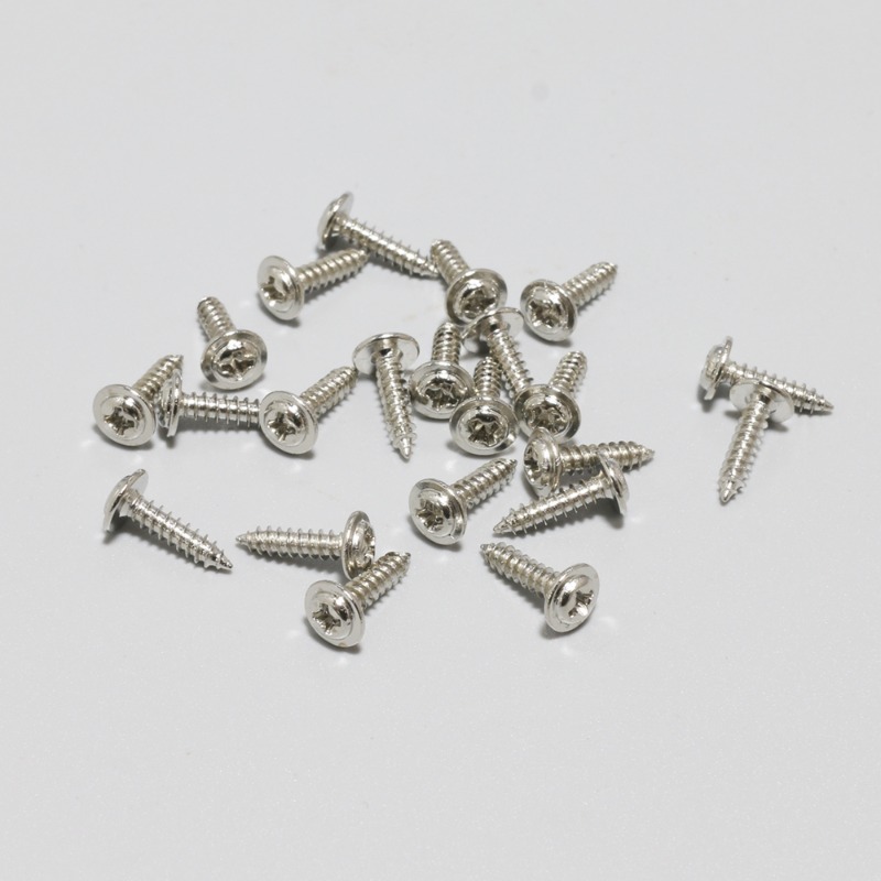 실버 와샤형 둥근머리피스 3x16mm(20개) 3